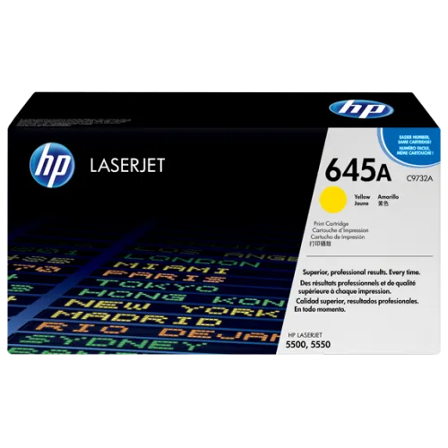 HP 645A Yellow Original LaserJet Toner Cartridge